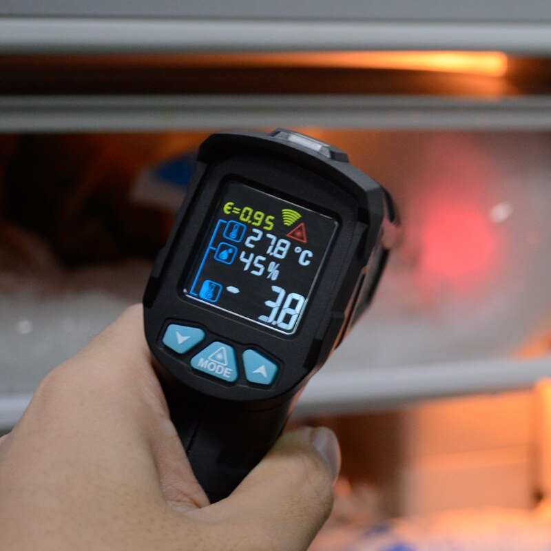 Mestek ® - Termômetro Digital Infravermelho -50 a 600ºC