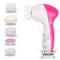 Face Clean ® - Esponja Giratória para Limpeza de Pele 5 em 1