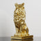 Escultura Decorativa Leão com Coroa 36cm