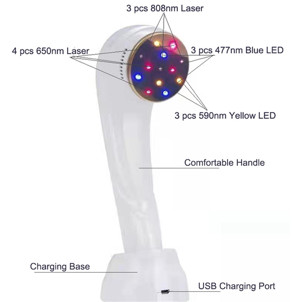 Aparelho Laser LLLT para Alívio da Dor Fisioterapia