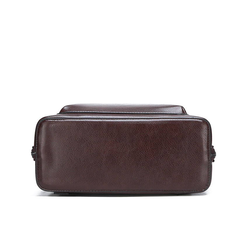 Vintage Bag ® - Bolsa de Couro com Alça 2 em 1