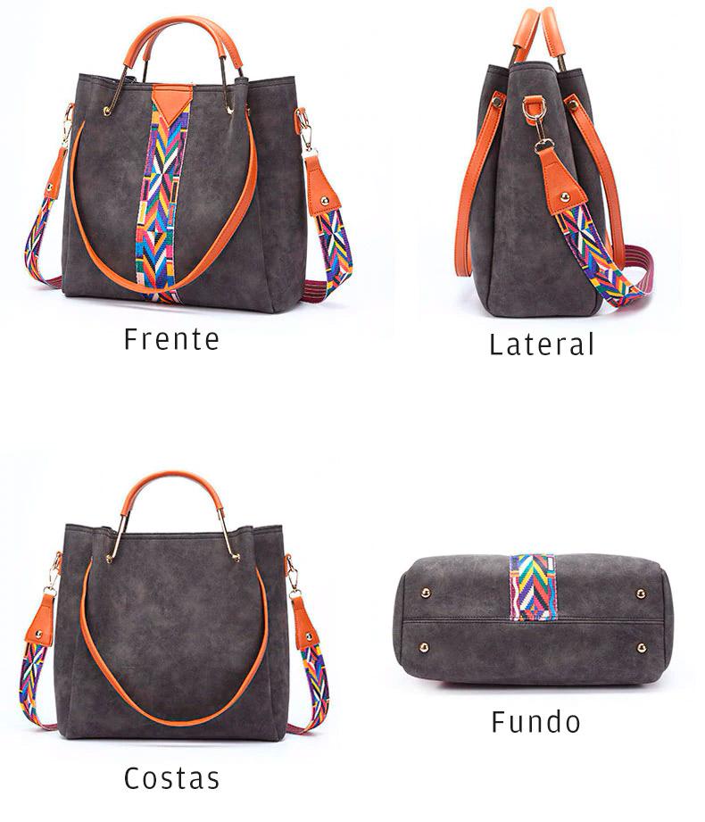 Bolsa Tribal Pattern ® - Kit 2 Peças