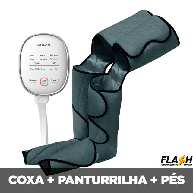 Air Relief ® - Bota Compressão Pneumática (Pés + Panturrilha + Coxa)