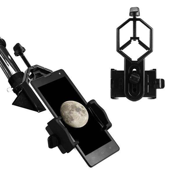 Suporte Adaptador Universal de Celular para Luneta Telescópio Binóculo - Loja Flash