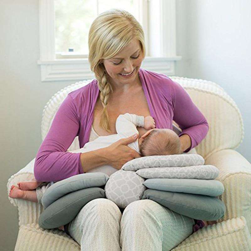 MOM CONFORT - Travesseiro Ajustável para Amamentação - Loja Flash