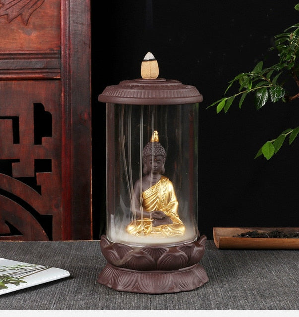 Incensário Zen Natural Buddha Ganesha (Vários Modelos)