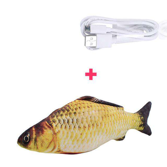 Fish Jump ®  - Peixe de Brinquedo para Gato USB - Loja Flash
