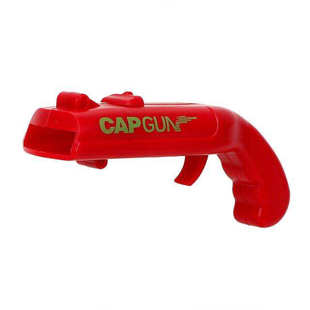 Cap Gun ® - Abridor e Atirador De Tampinhas (1 Peça) - Loja Flash
